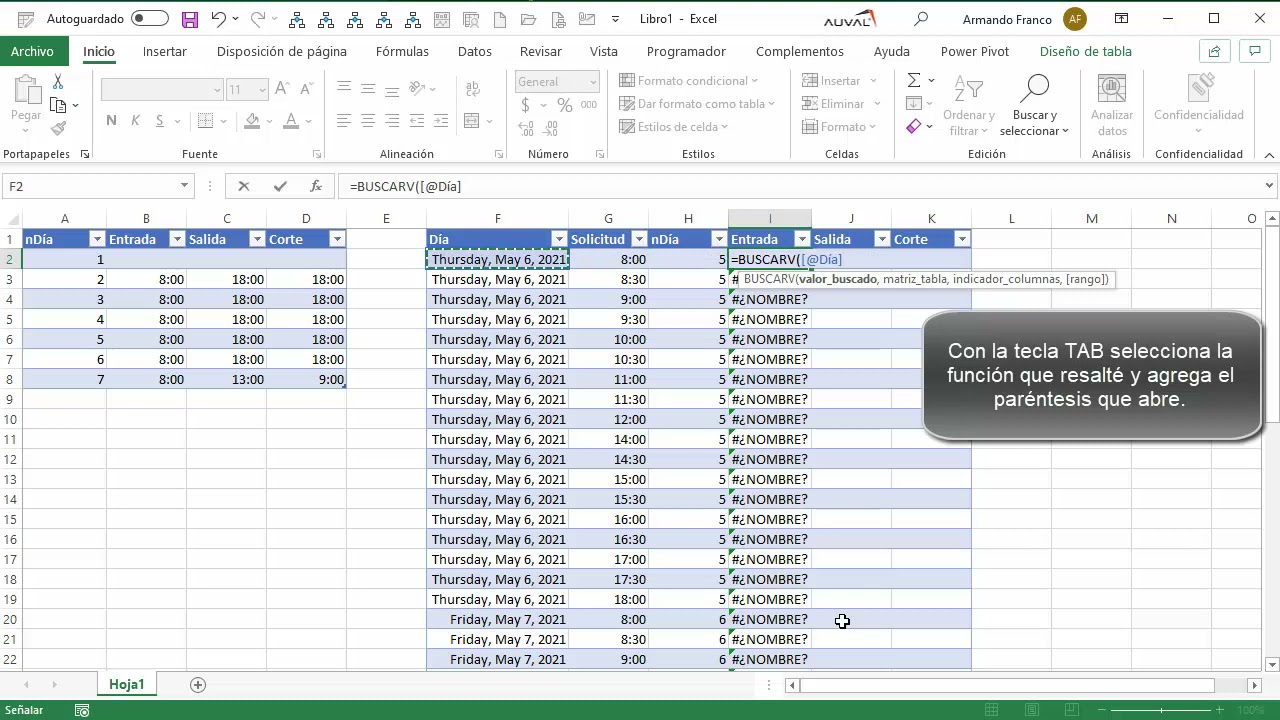 Calcular fecha y hora de entrega tomando en cuenta horas hábiles.