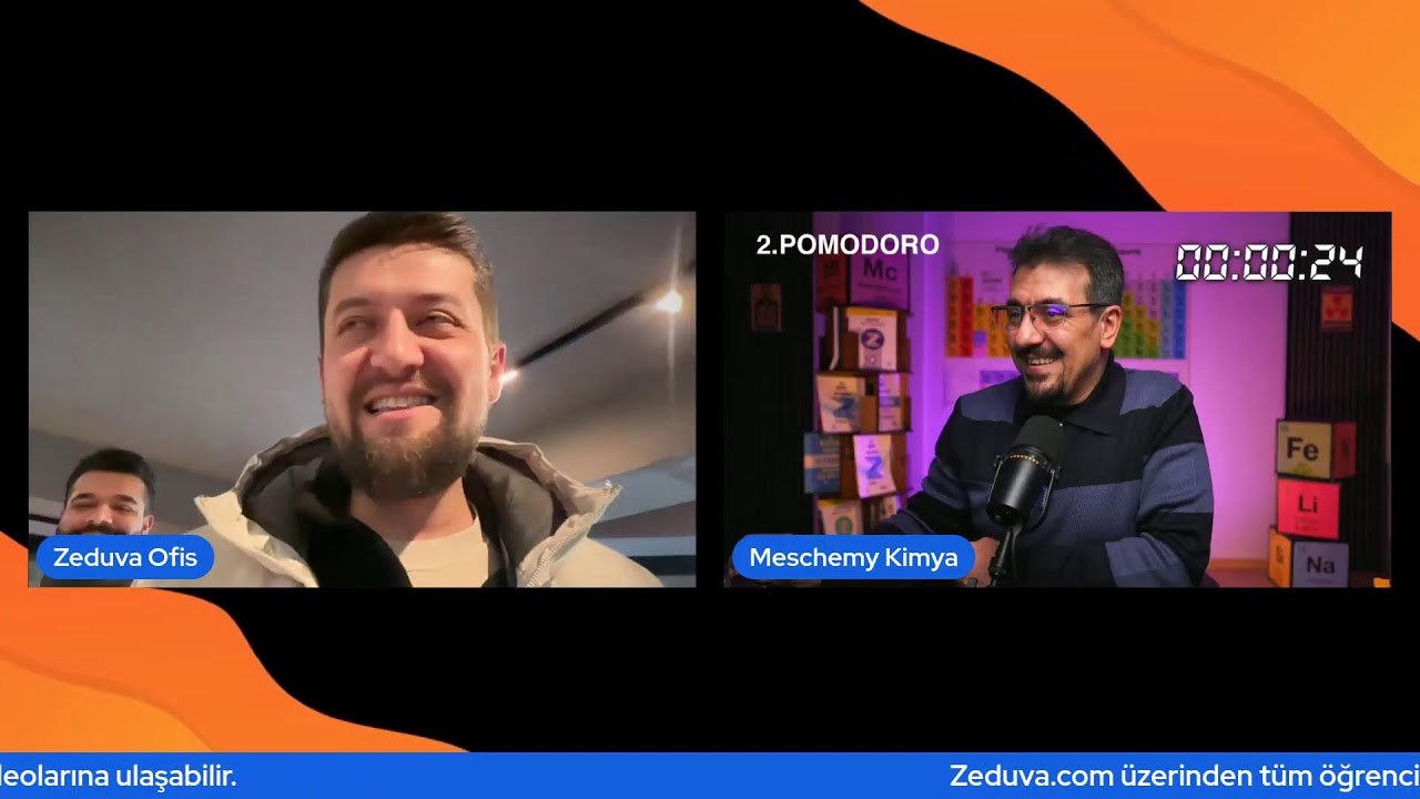 Beraber Ders Çalışıyoruz. Pomodoro ❤️ | ZEDUVA Sanal Kütüphane