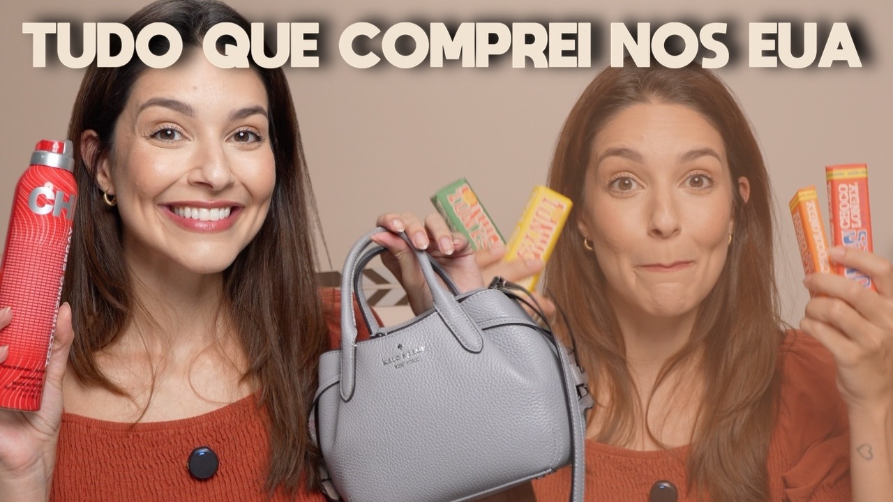 COMPRAS DE VIAGEM: FARMÁCIA, TJ MAXX, ZARA E MAQUIAGEM IMPORTADA