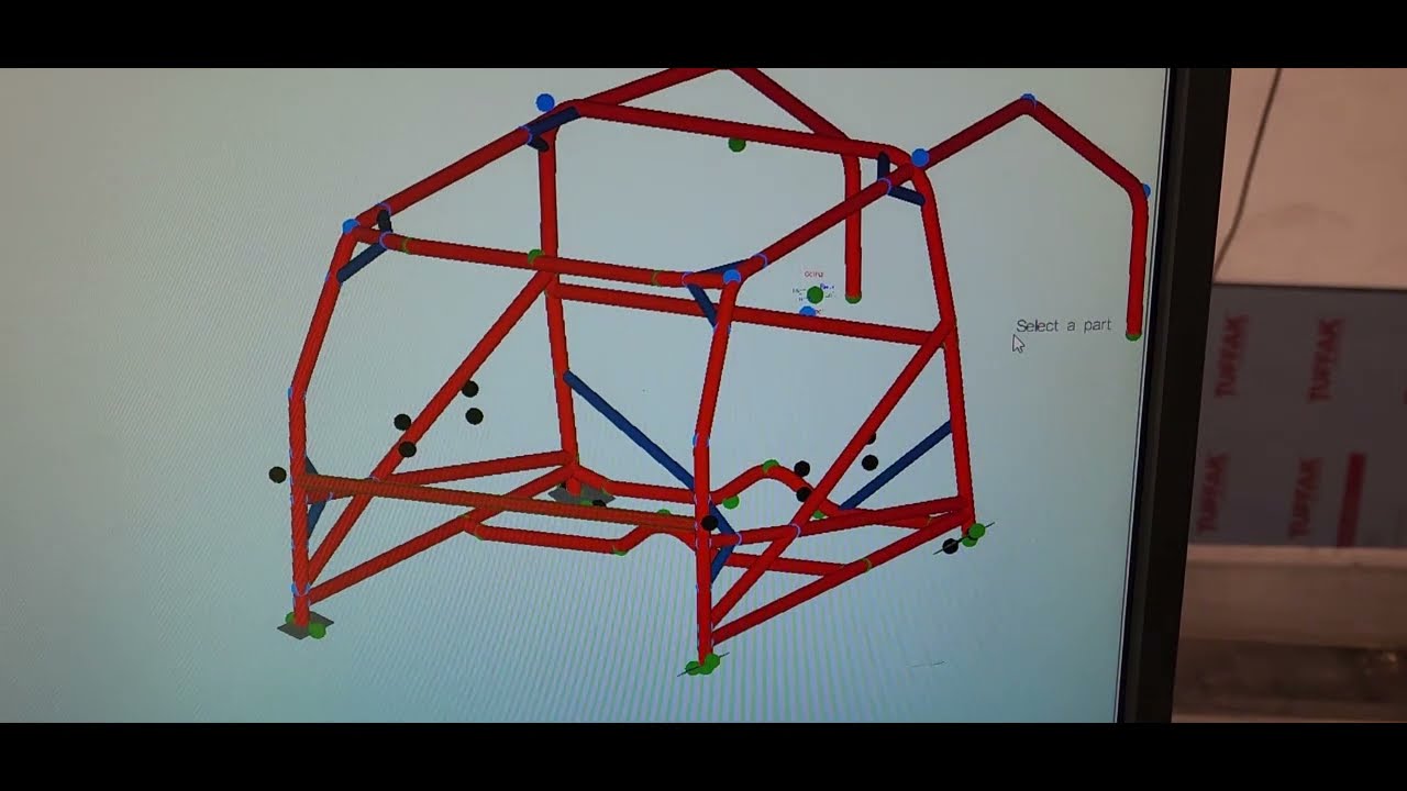 62-67 Chevy 2 roll cage install.