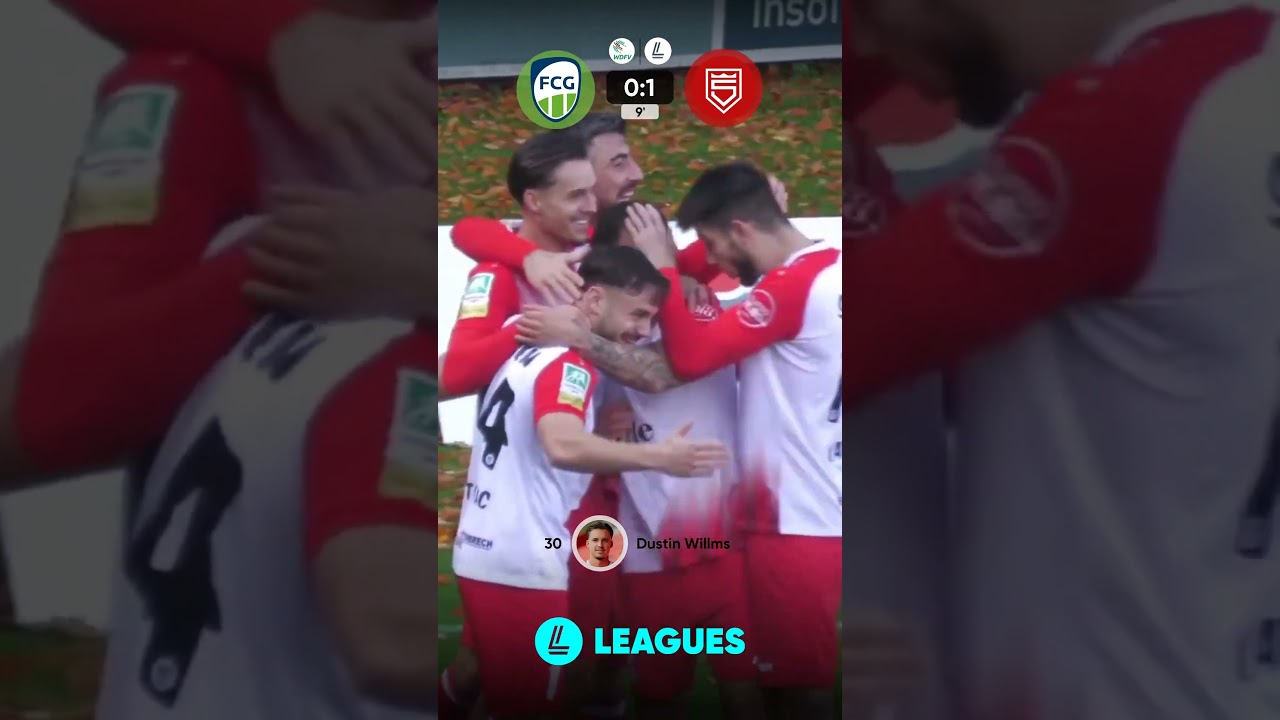 Dustin Willms knipst zum 1:0 f&uuml;r Siegen!