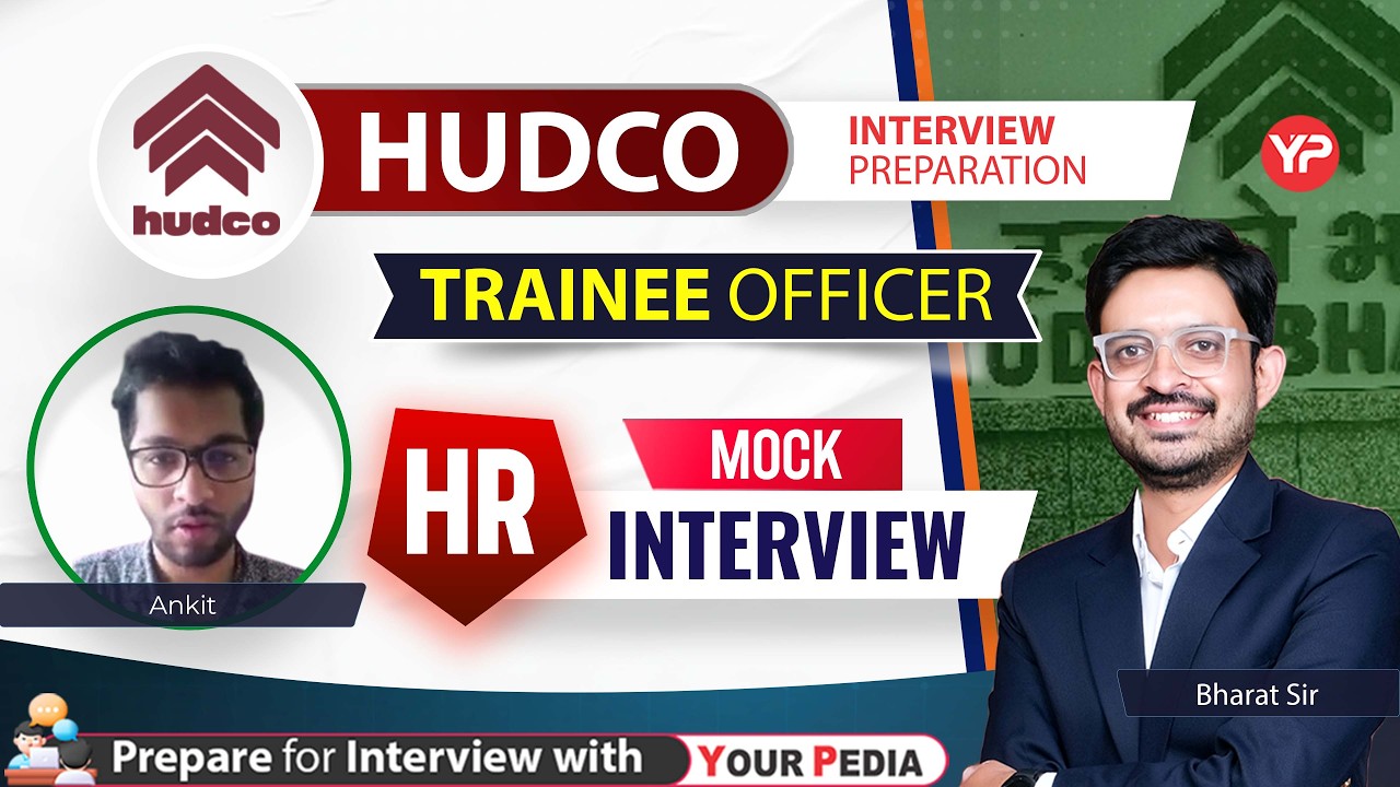 Пробное собеседование в отделе кадров для стажера в HUDCO | Начните подготовку с YourPedia