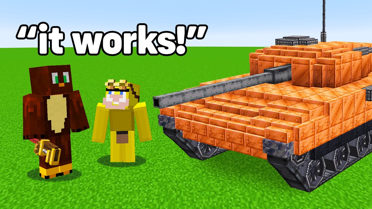 Can These YouTubers Make Tanks With Create?