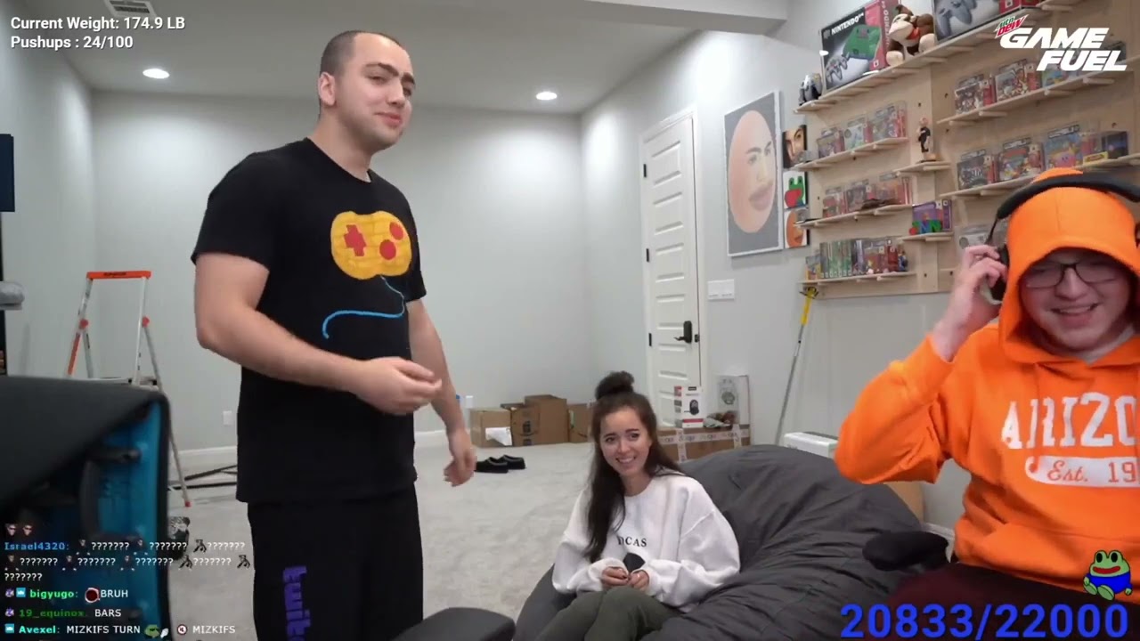 Mizkif - Wheezy Freestyle (Ft. Simply & Maya)