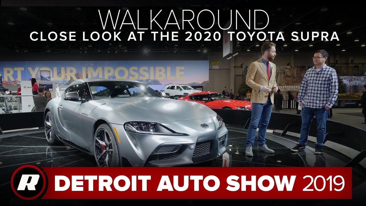Walkaround: 2020 Toyota Supra up close | Detroit 2019