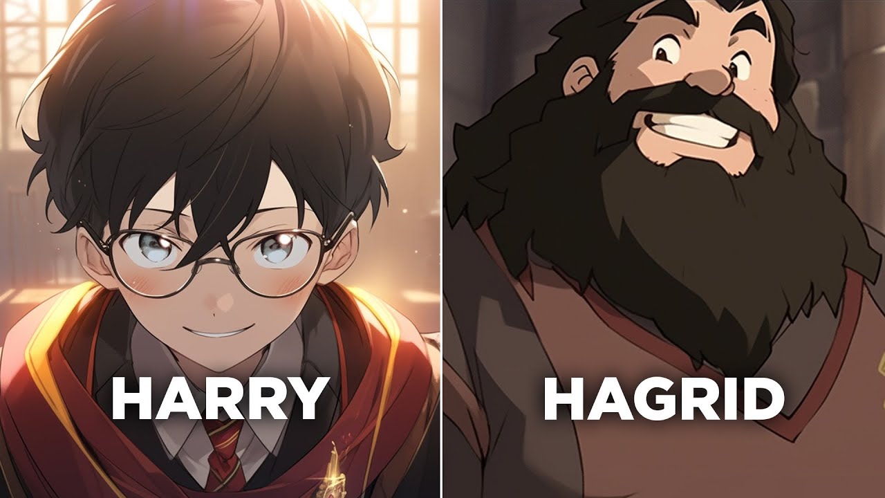 Harry Potter but anime