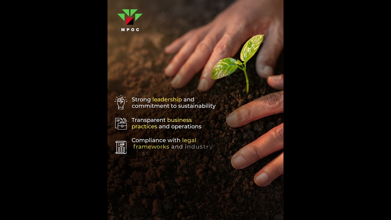 Malaysian Sustainable Palm Oil (MSPO) certification