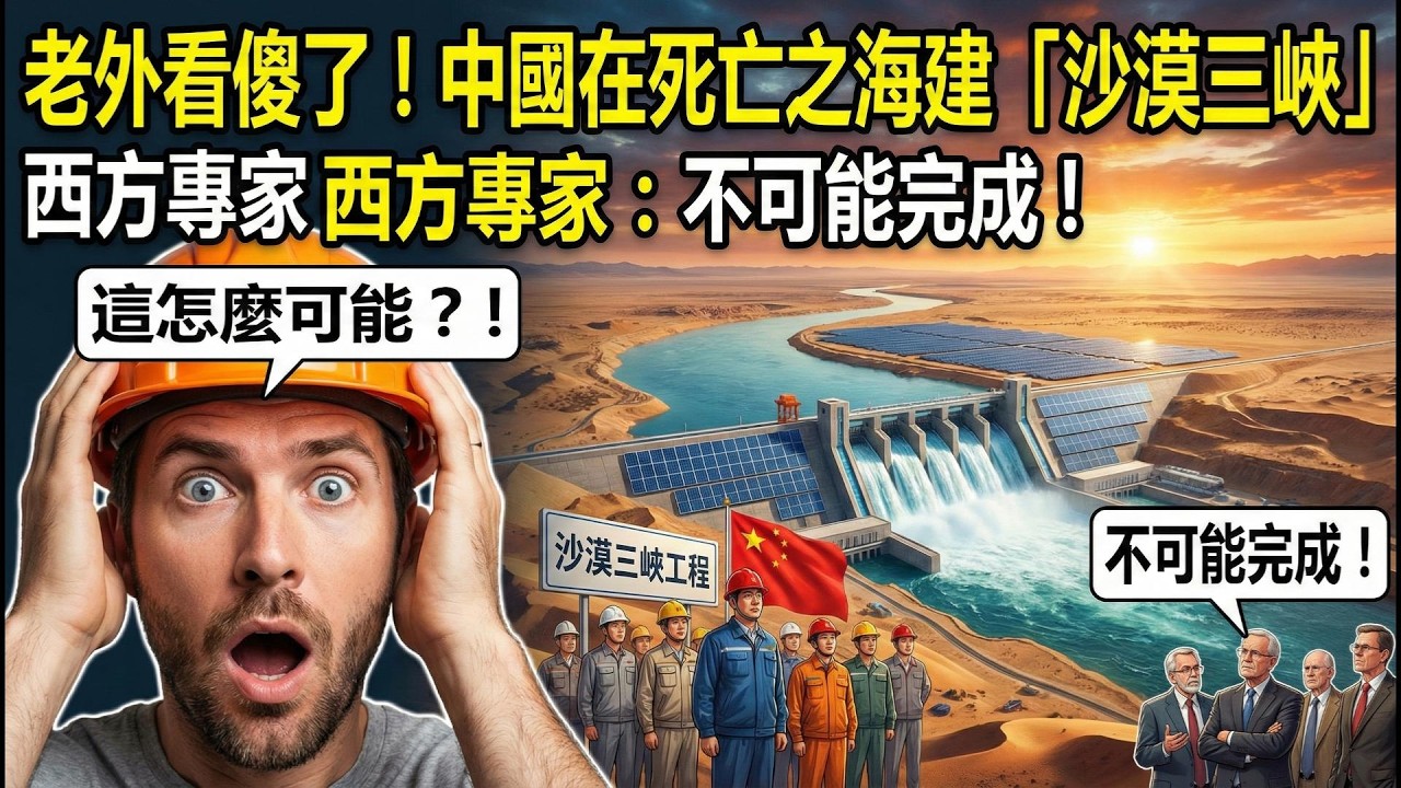 炸裂！塔克拉瑪干沙漠開出玫瑰，中國這座超級大壩，狠狠打臉西方！
