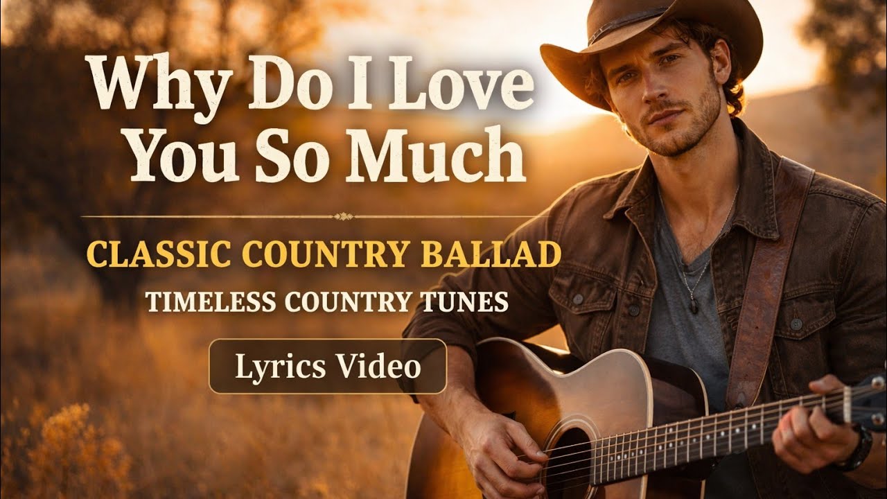 Why Do I Love You So Much - Lyrics by, Warren - Classic Country Ballad - Lyrics video 