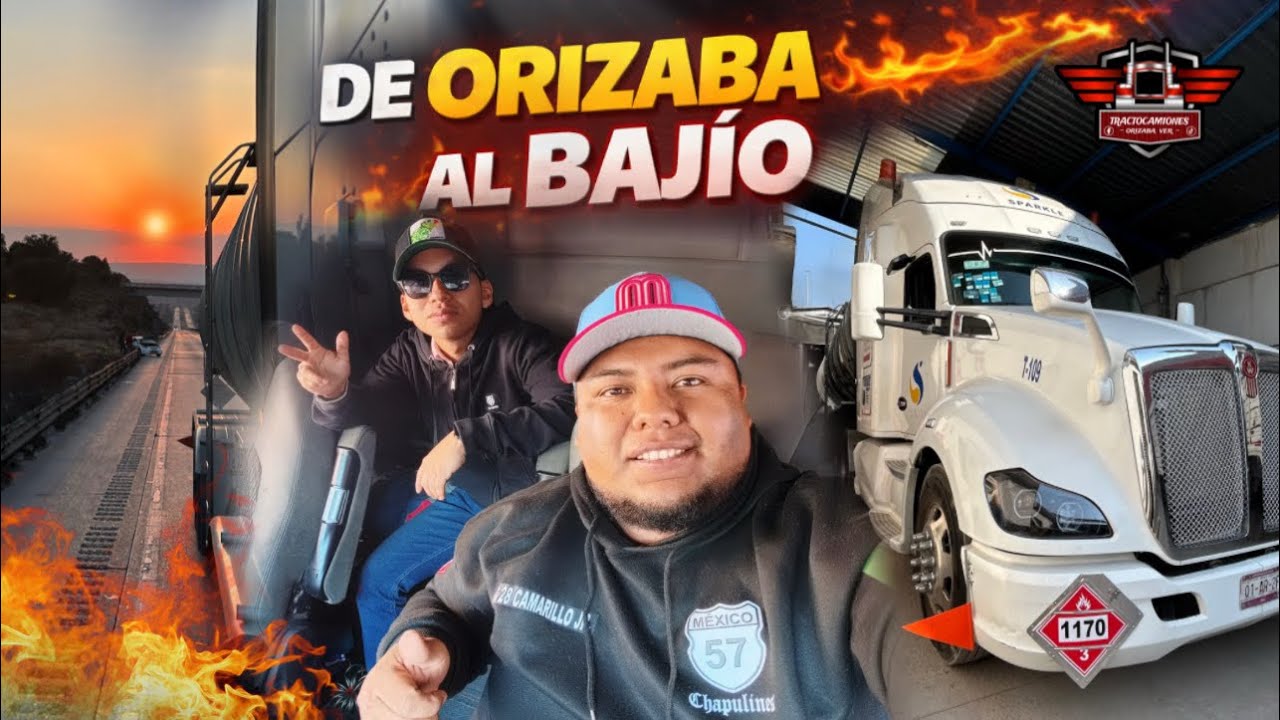 👉🔥 ASI FUE ESTE VIAJE RUMBO A CELAYA GTO 🚛 TRANSPORTANDO MATERIAL PELIGRO | TRACTOCAMIONES ORIZABA