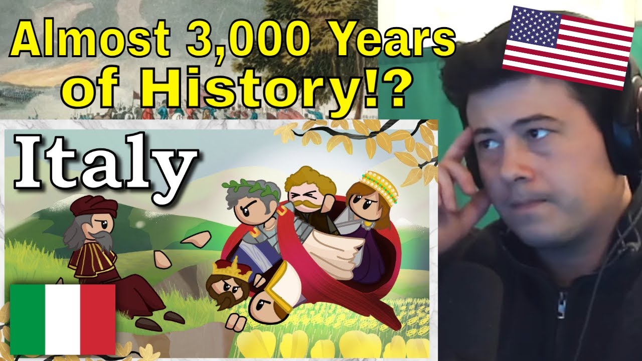 American Reacts The Complete History of Italy