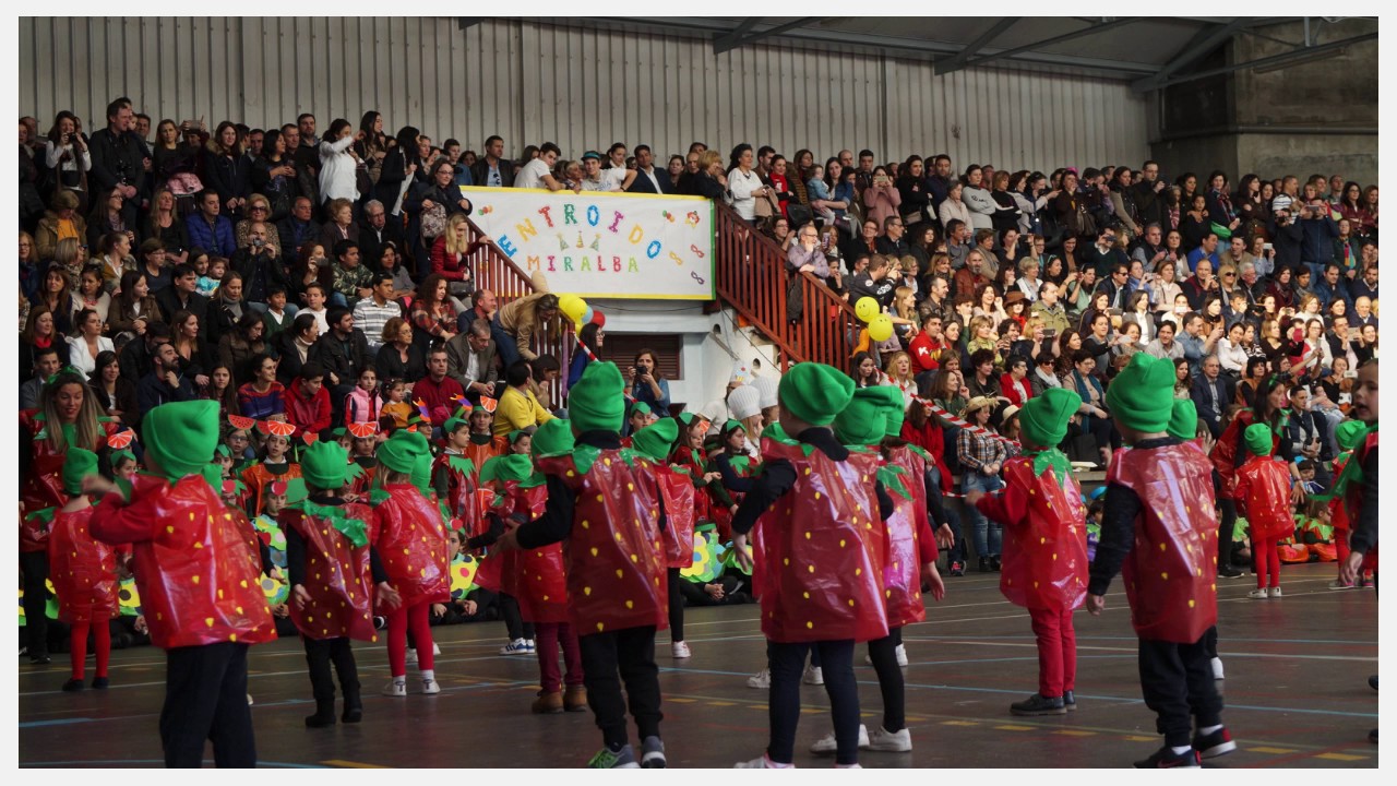 Entroido 2017 en el colegio Miralba