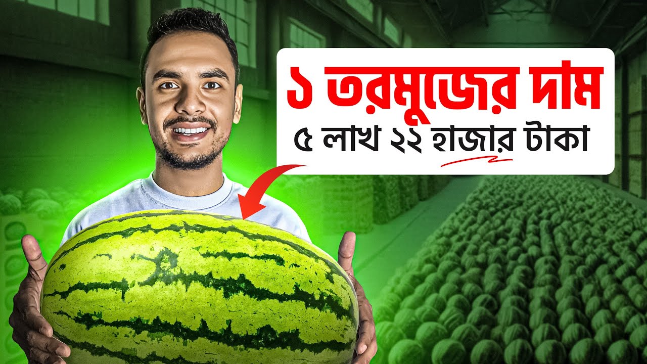 তরমুজের ইতিহাস, বাংলাদেশে চাষ, অর্থনীতি ও স্বাস্থ্য উপকারিতা | Watermelon Journey in Bangladesh