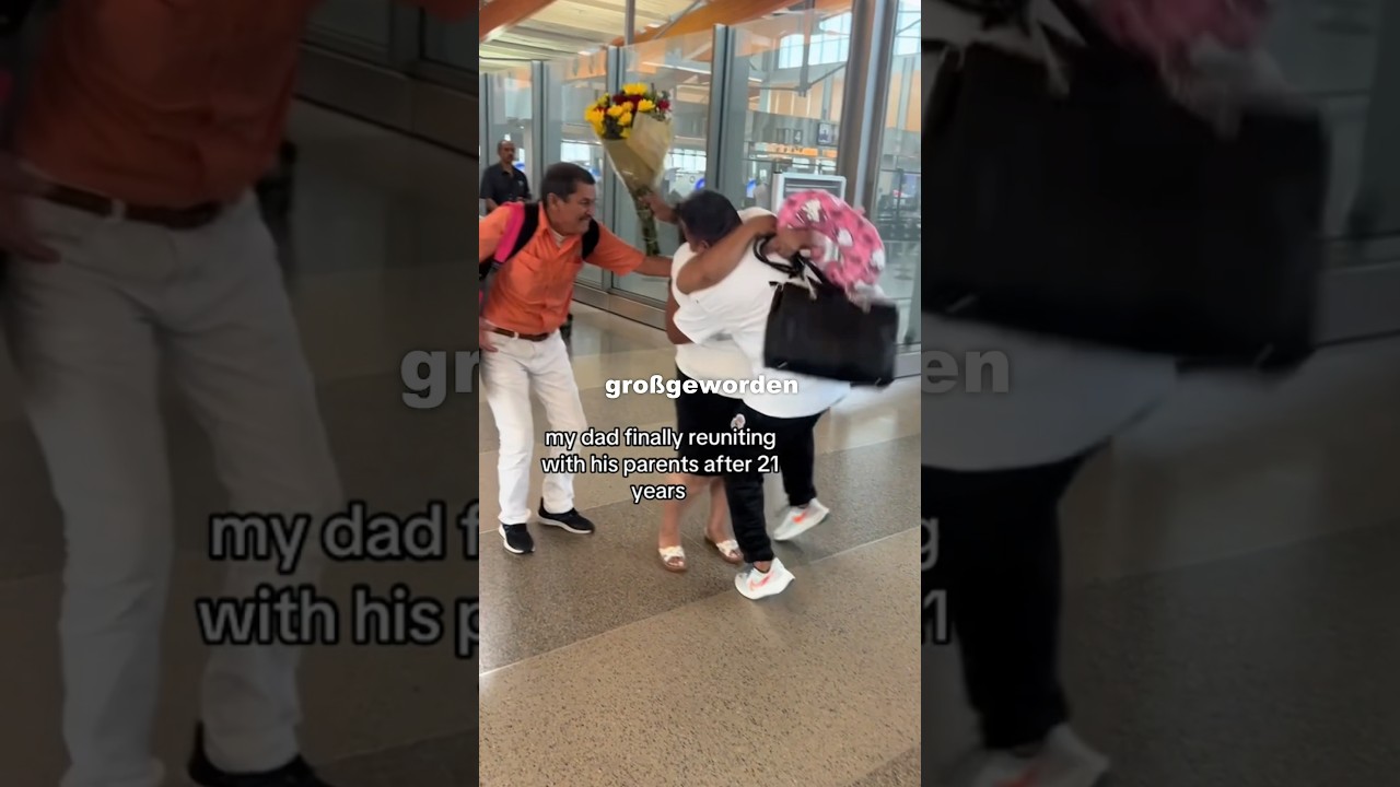 Dieser Sohn sieht seine Eltern nach 21 Jahren wieder 🥹💕 #shorts