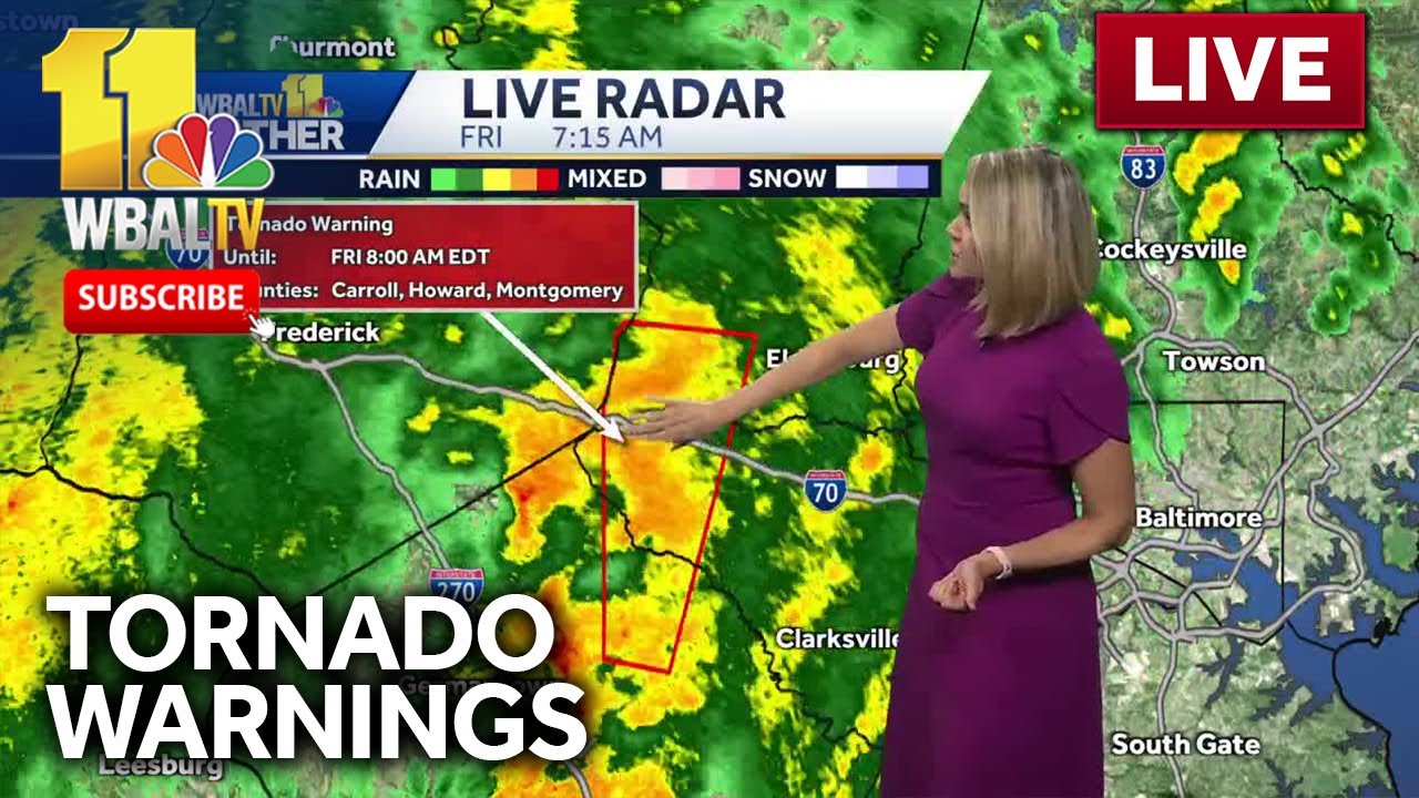 LIVE: TORNADO WARNING - wbaltv.com
