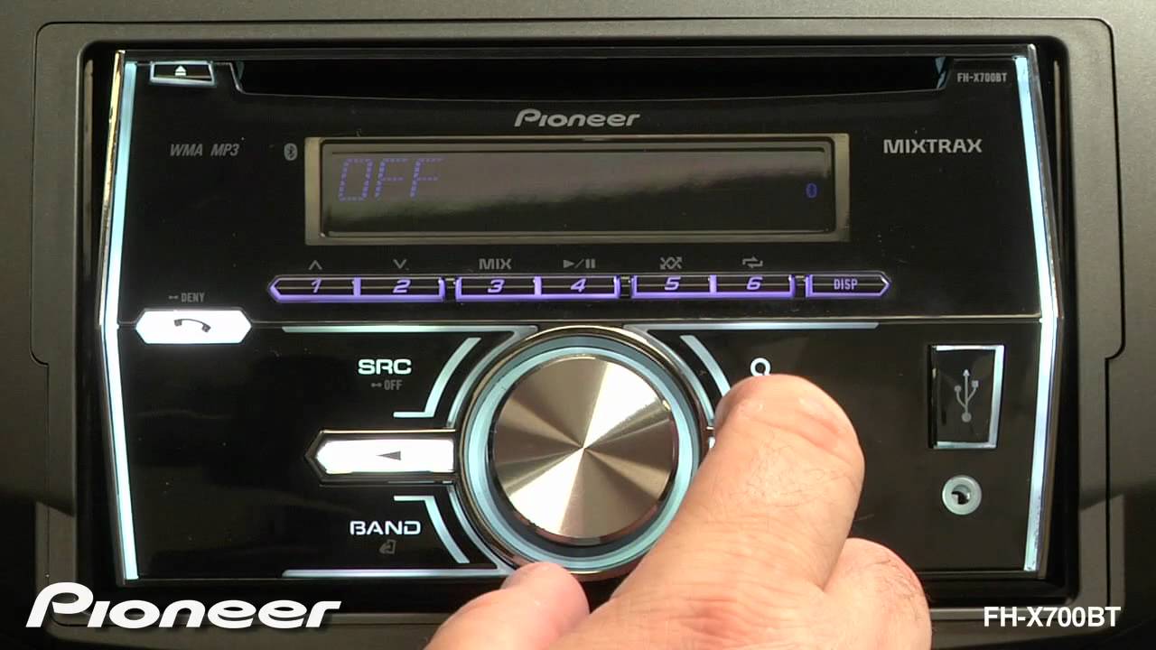 How To - FH-X700BT - Initial Setup