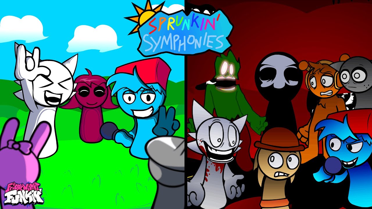 FNF: Против Спрунки // SPRUNKIN' SYMPHONIES █ Friday Night Funkin' █