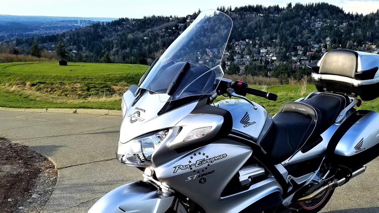 PUIG Windscreen Honda ST1300 PART 1 REVIEW windshield from Spain