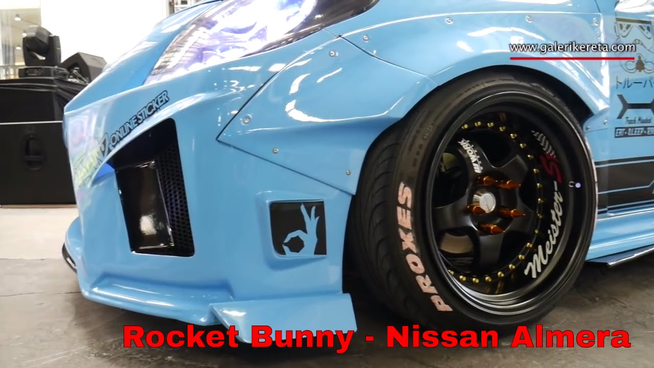 Rocket Bunny Nissan Almera Custom | Galeri Kereta