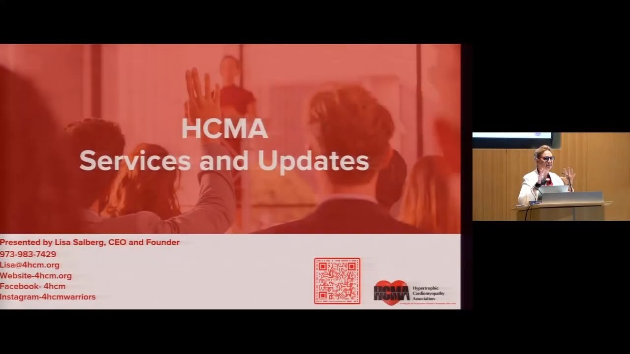 HCM Patient Symposium 2025 | The HCMA - Lisa Salberg, CEO, HCMA
