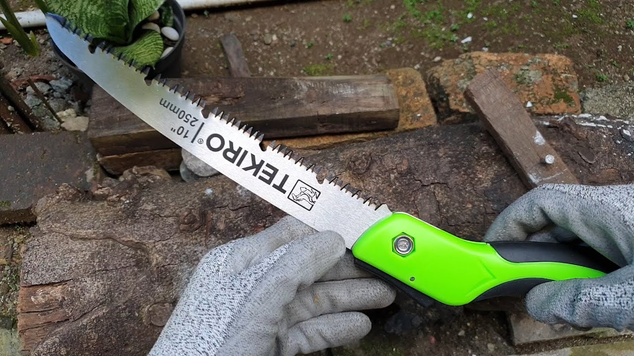 TAJAM NIH BOS, FOLDING SAW TEKIRO 10