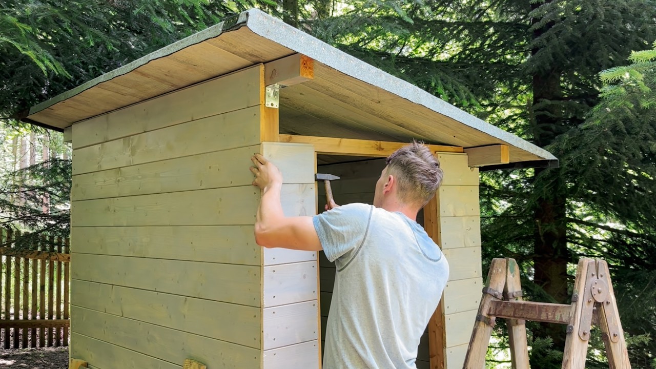 I am Building an Outdoor Toilet From Start to Finish