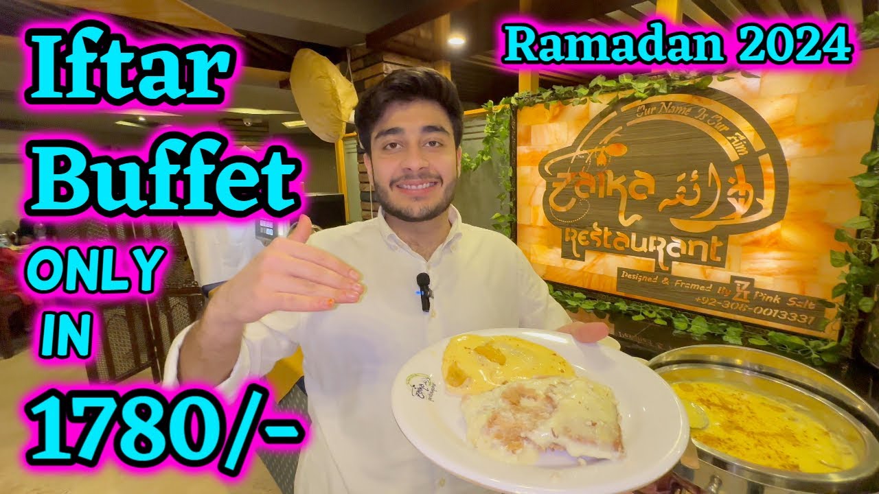 Discover Quetta's Best & Cheapest Ramadan 2024 Iftar Buffet at Zaika Restaurant | Father & Son Duo