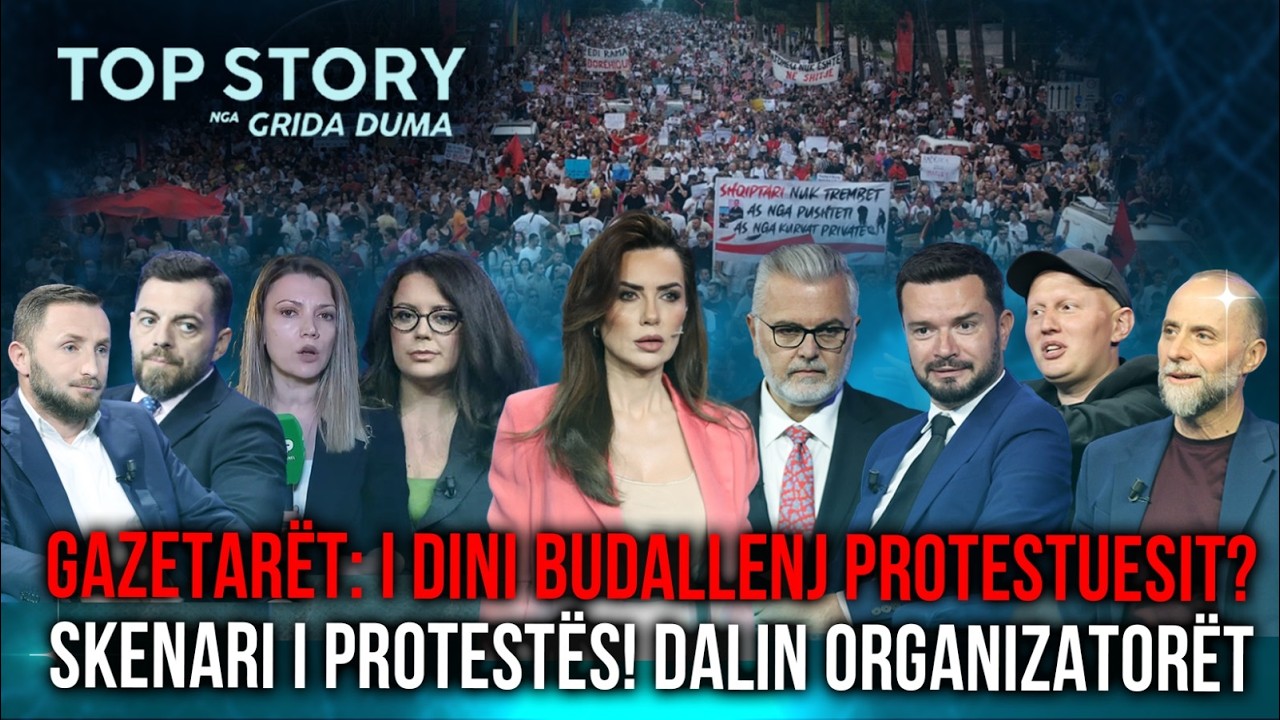 I dini budallenj protestuesit? Gazetar&euml;t ngrejn&euml; tonet! Dalin organizator&euml;t! Ja k&euml;rkesat!