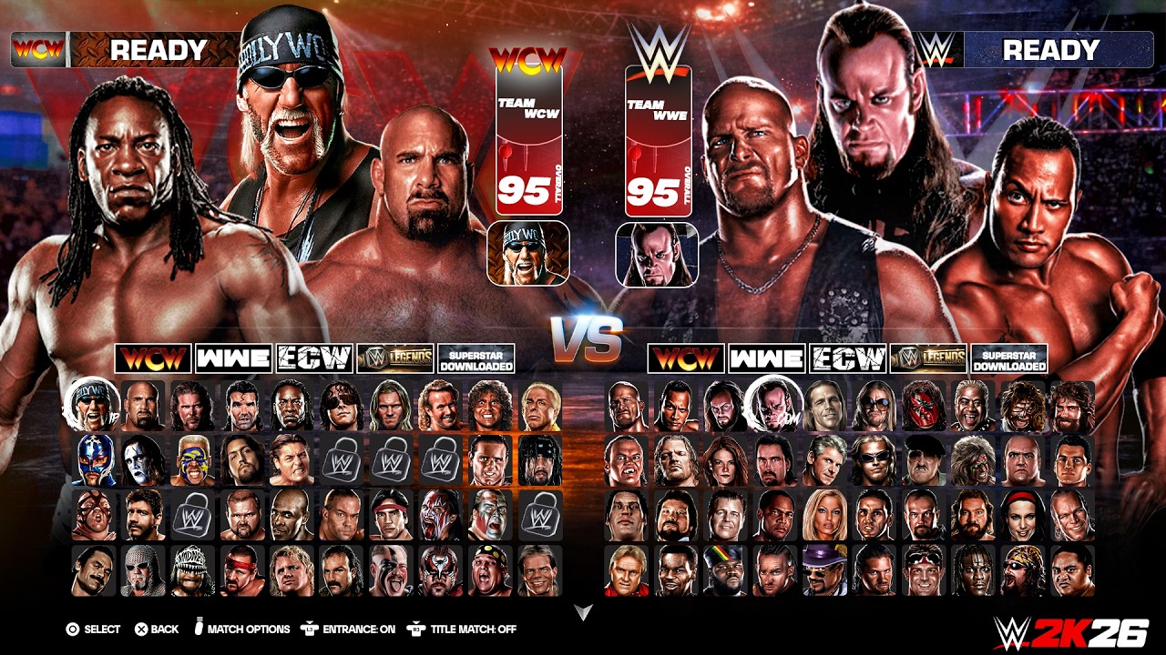 WWE 2K26: WCW Roster Prediction! | Legends, NWO & Monday Night War Returns!