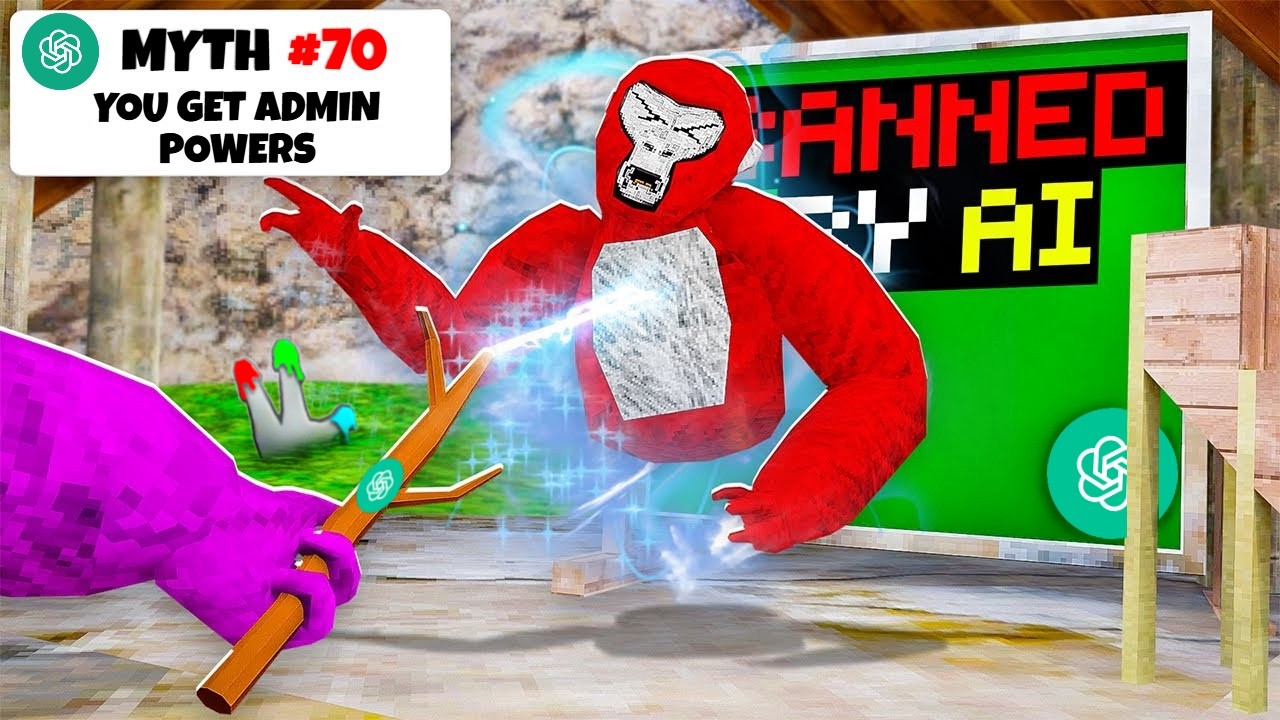 Проверяю 68639 мифов о Gorilla Tag, придуманных ИИ...