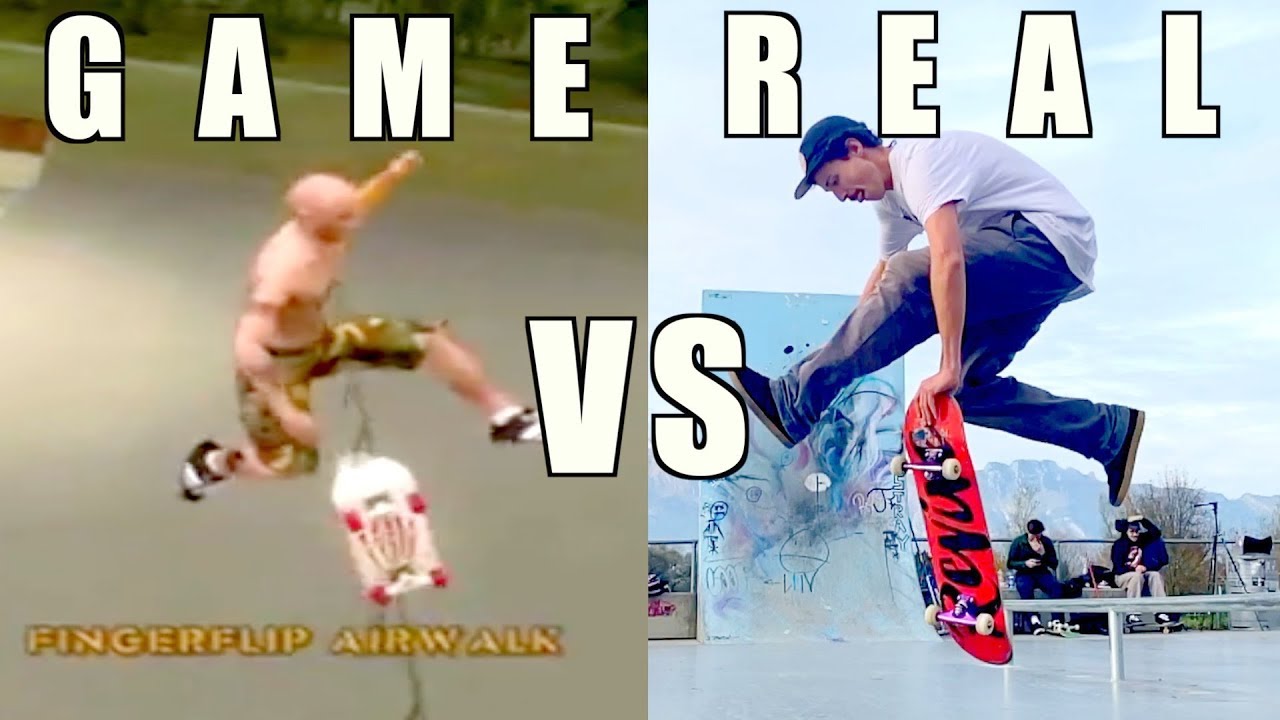 TONY HAWK SPECIAL TRICKS VS REAL LIFE