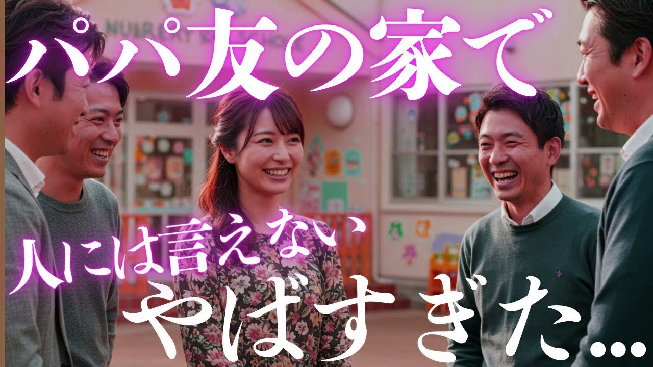 パパ友の家で   人には言えない秘密。やばすぎた【朗読・小説】