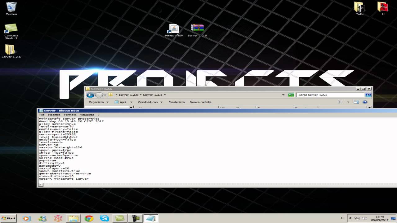 tutorial-server_minecraft Projects Games