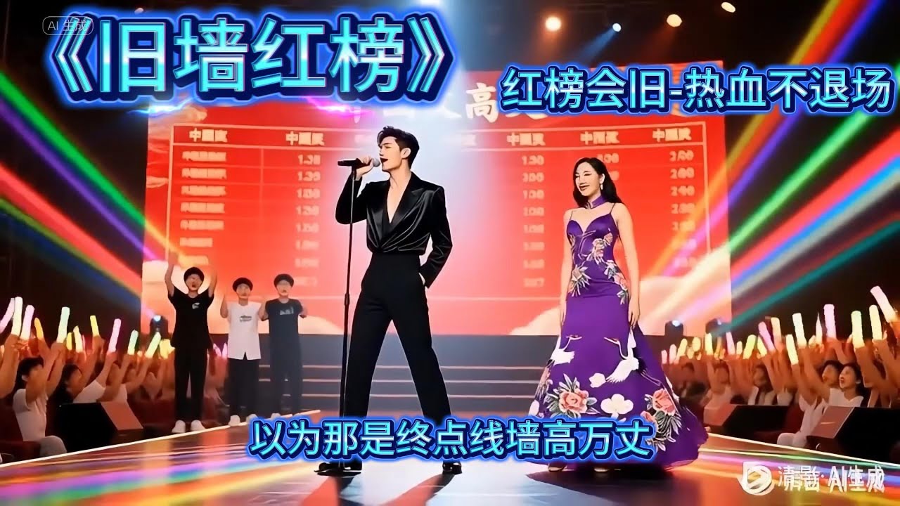 旧墙红榜-「谁的青春，不烂在一面旧墙上。」「走过红榜，才走进人生。」「少年通电发烫」&rarr;「生活重拳」&rarr;「学会沉默继续闯」