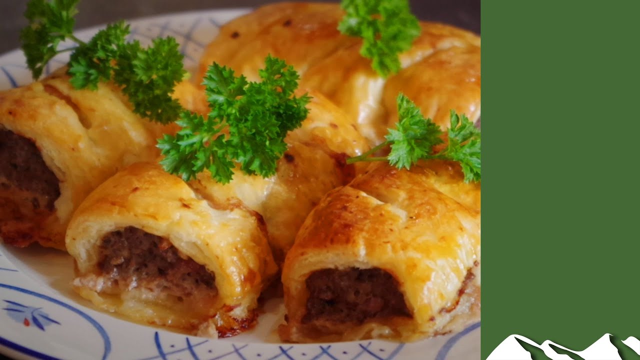 Venison sausage rolls - easy recipe
