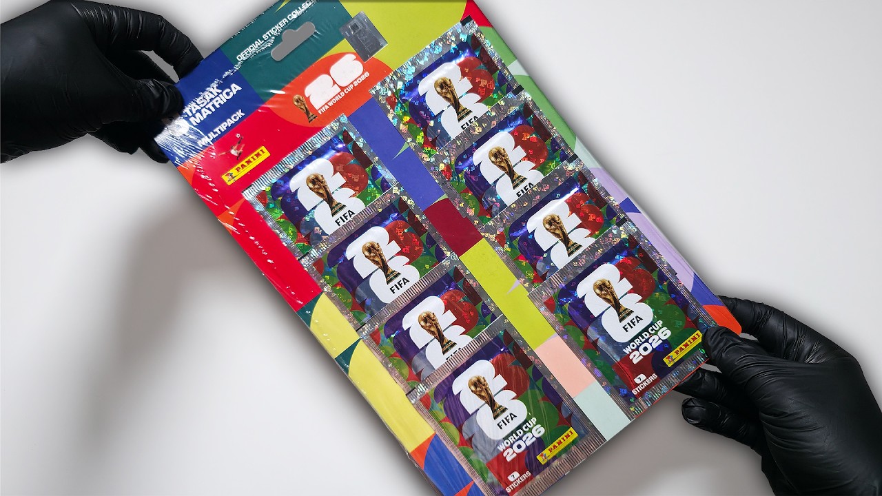Panini FIFA World Cup 2026 Sticker Multipack - Opening