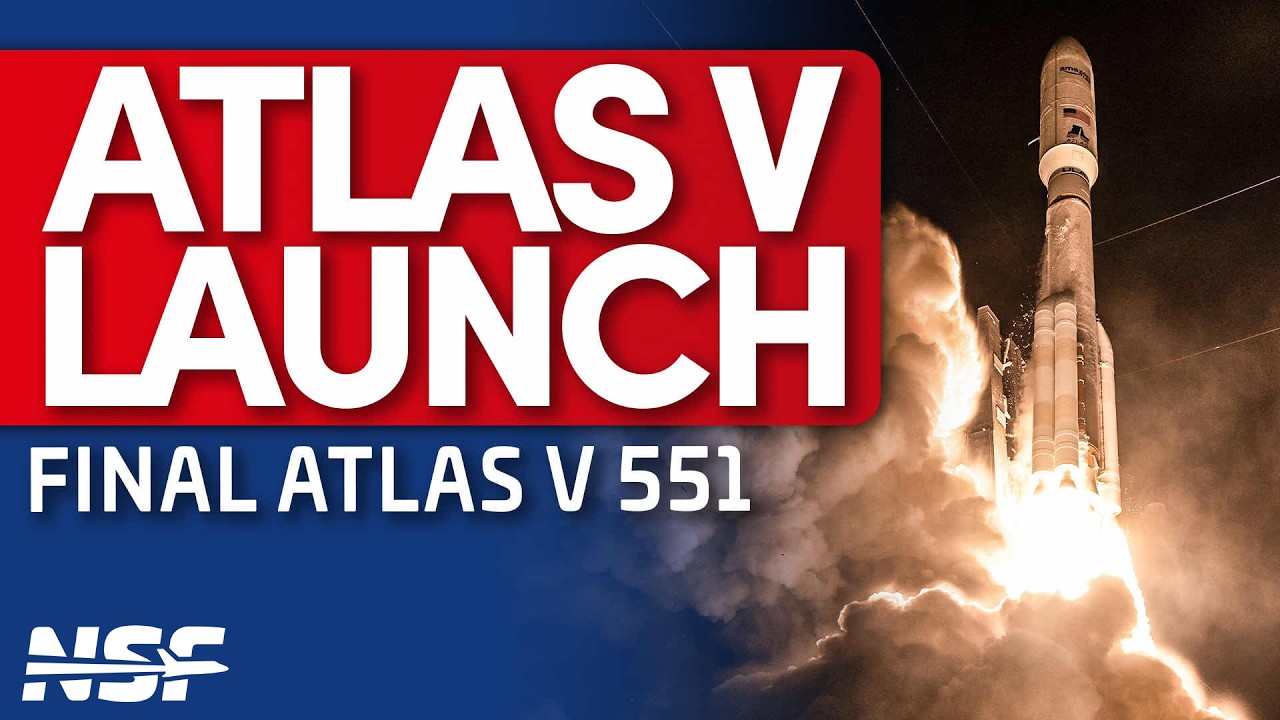 Final Atlas V Satellite Launch lofts Amazon Leo Atlas 8 (LA-08)