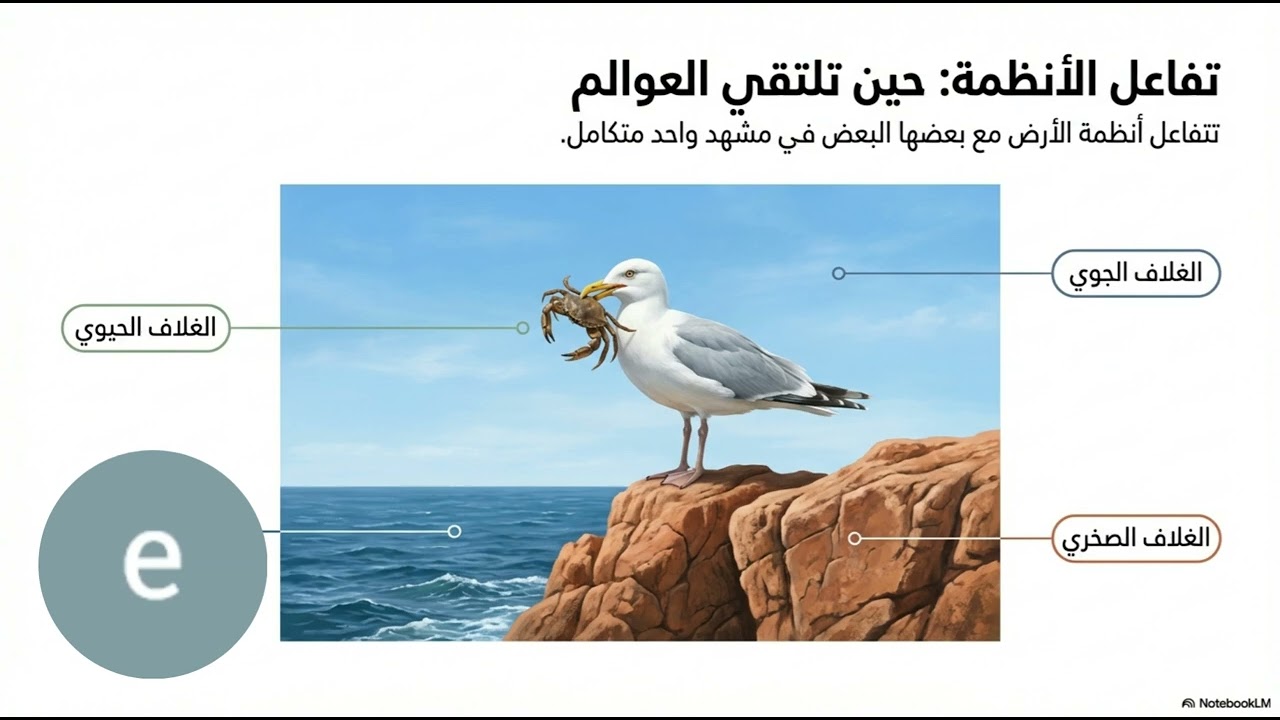 شرح الدرس الأول علوم خامسة ابتدائي الترم الثاني 2026 | التفاعلات بين الغلاف المائي والغلاف الحيوي 🌊🌱