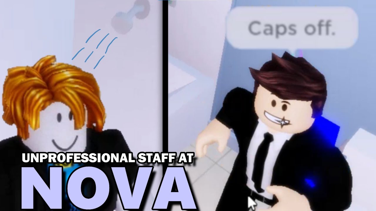 UNPROFESSIONAL STAFF AT NOVA HOTELS | Trolling at Nova Island Roblox