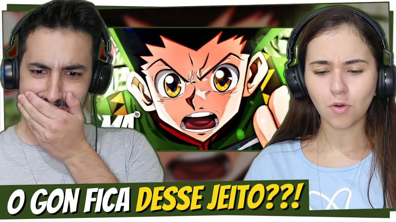 React Gon (Hunter x Hunter) - Caçador | M4rkim 🎣