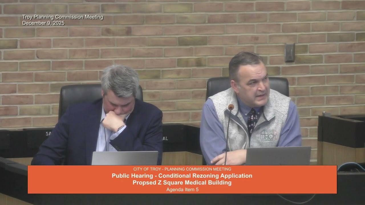 Planning Commission Meeting December 9, 2025