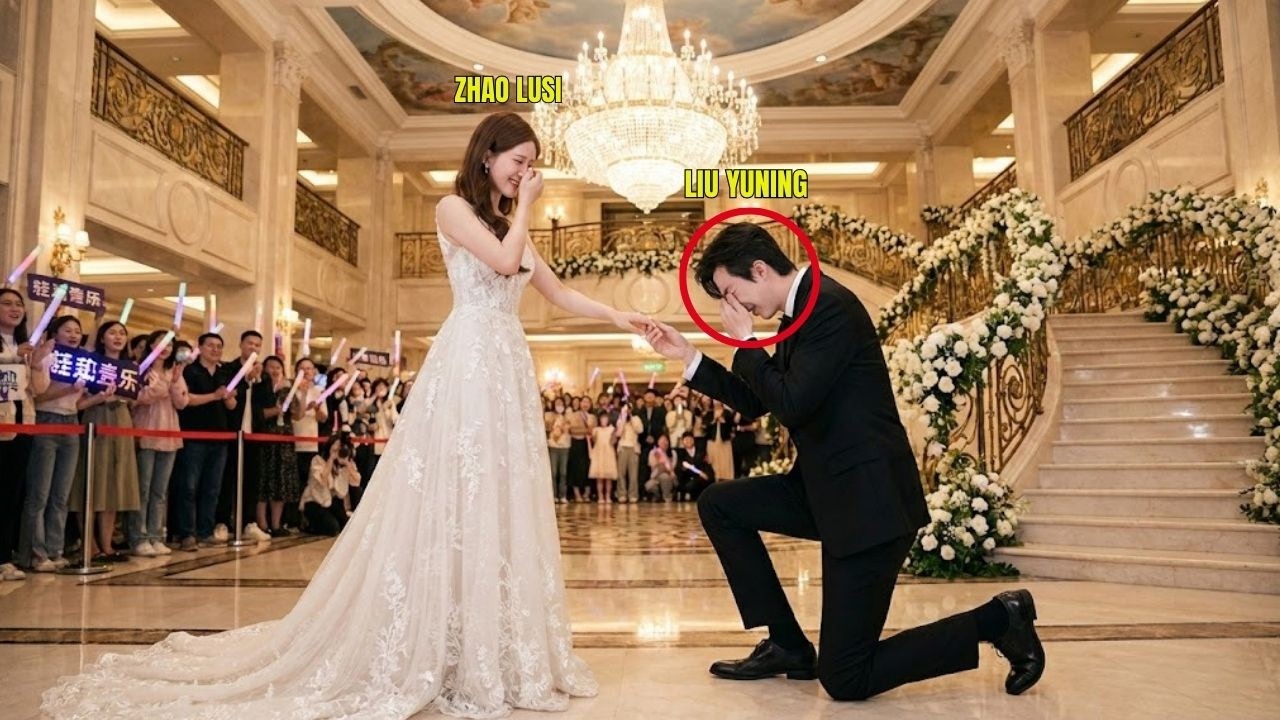 🔴5 МИНУТ НАЗАД! Чжао Луси официально приняла предложение Лю Юнина, поклонники расплакались.