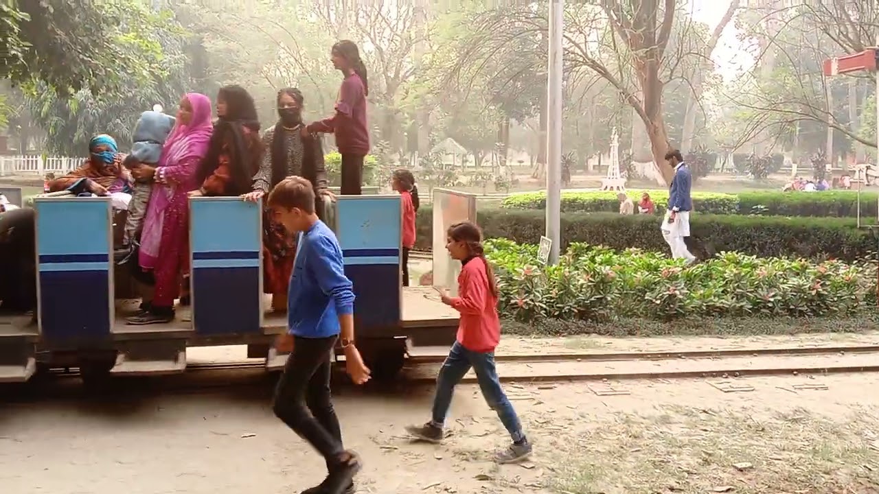 چھانگا مانگا ٹرام ٹرین/ Changa Manga mini tram train 