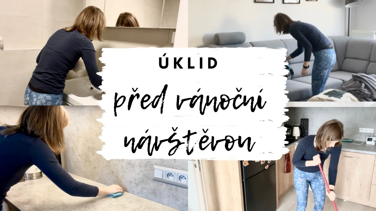 ÚKLID BYTU🧹před vánoční návštěvou 🎄