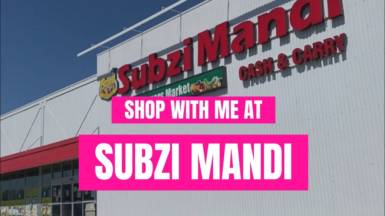 Walking Tour Of Subzi Mandi Canada | Subzi Mandi In Canada | Indian Grocery Haul In Canada