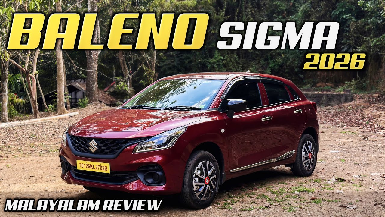 2026 Maruti suzuki Baleno Sigma Review in malayalam | value for money ആയ ഒരു പ്രീമിയം hatchback car💯