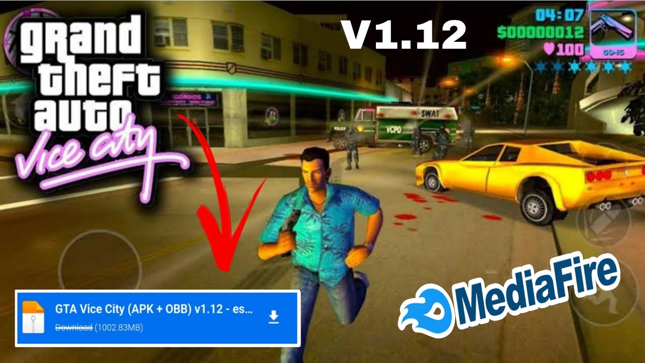 GTA VICE CITY v1.12 + CLEO MODS PARA ANDROID 10, 11 Y 12 🤯🔥