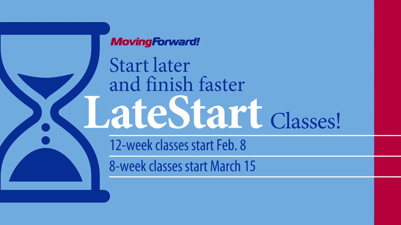 LLCC LateStart classes spring 2021