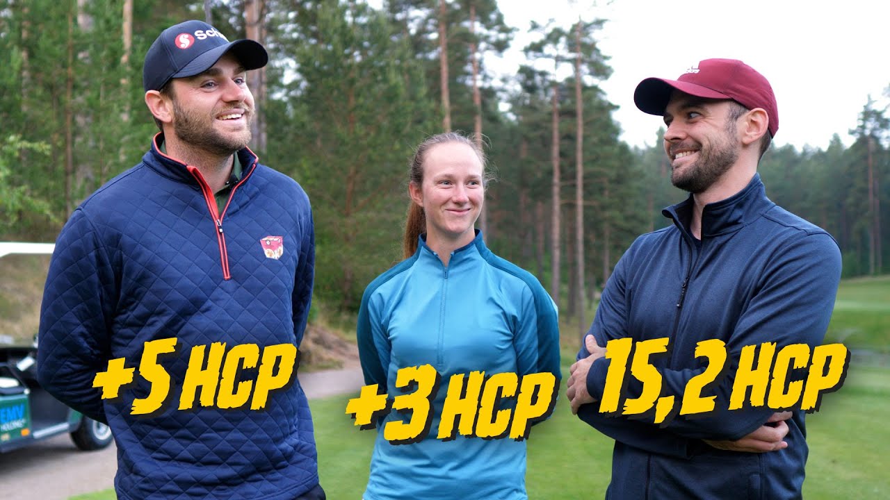 Jag bjöd in GOLFPROFFS för att göra Hole In One på Sjöbo GK