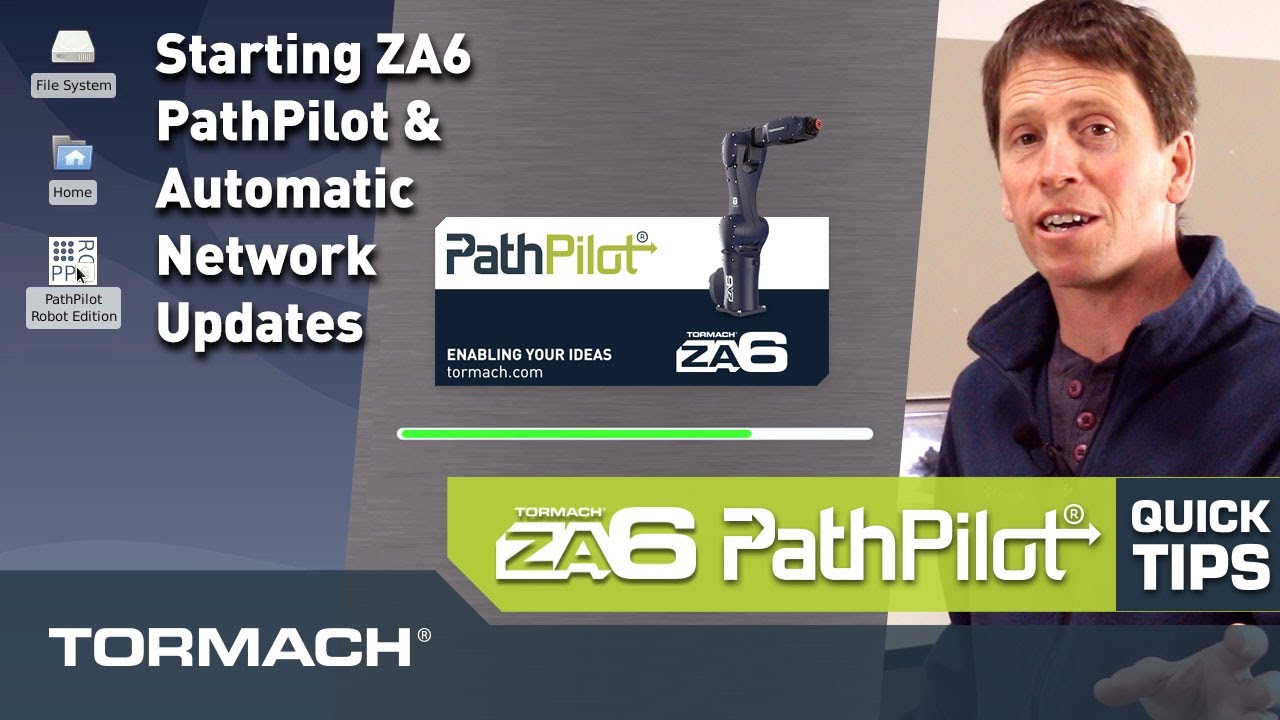 Tormach ZA6 Robot Quick Tip | Starting PathPilot and Setting Up Auto Updates